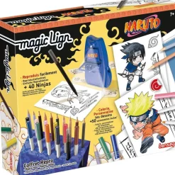 Lansay Magic Lign coffret reproduction dessin Naruto^ Machines À Dessiner