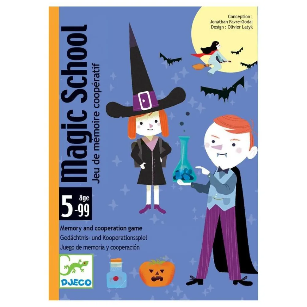Djeco Magic School - jeu de mémoire coopératif^ Jeux De Stratégie Et De Réflexion