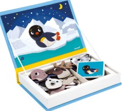 Janod Magntibook Animaux polaires^ Apprentissage Des Animaux Et De La Nature