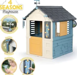 Smoby Maison 4 Seasons^ Maisons, Toboggans Et Jeux D'Extérieur