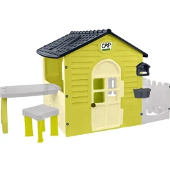 CAP Maison de jardin avec table Nature^ Maisons, Toboggans Et Jeux D'Extérieur