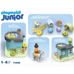 Playmobil Maison des animaux Junior 71690^ Les Animaux
