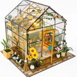 Varta Maison des fleurs du soleil - maison miniature à construire^ Maquettes Et Modélisme