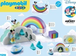 Playmobil Maison des Nuages de Minnie et Mickey 123 - 71319^ Jouets À Encastrer Et À Empiler