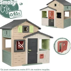Smoby Maison friends house Evo Life^ Maisons, Toboggans Et Jeux D'Extérieur