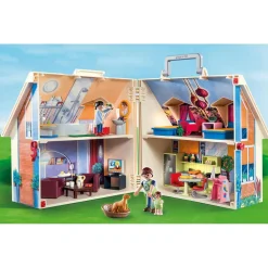 Playmobil Maison transportable Dollhouse 70985^ La Ville, La Police Et Les Secours