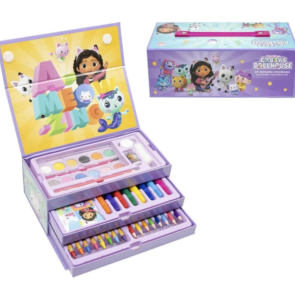 Malette de coloriage et peinture Gabby et la maison magique^ Dessin