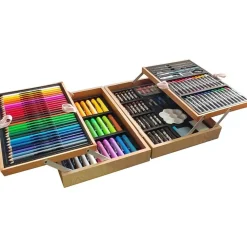 CREA & CIE Mallette à dessin 134 pièces^ Dessin