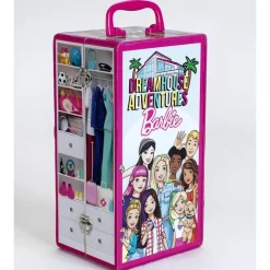 Klein Mallette Armoire Barbie^ Poupées Mannequins