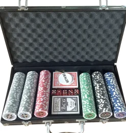 Nom d'un pion Mallette De Poker 300 Jetons^ Jeux Traditionnels Et Poker