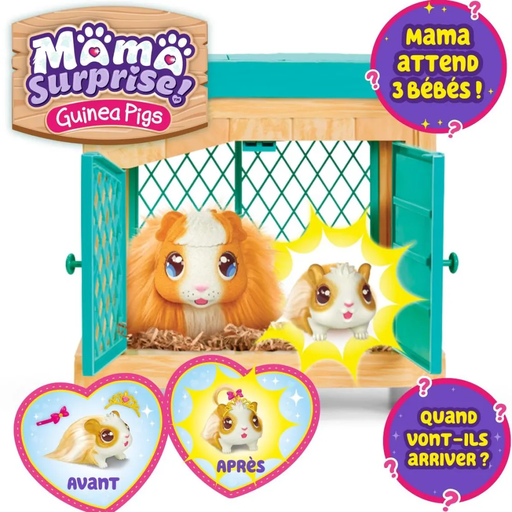 Moose Mama Surprise Little Live Pets^ Peluches Électroniques Interactives