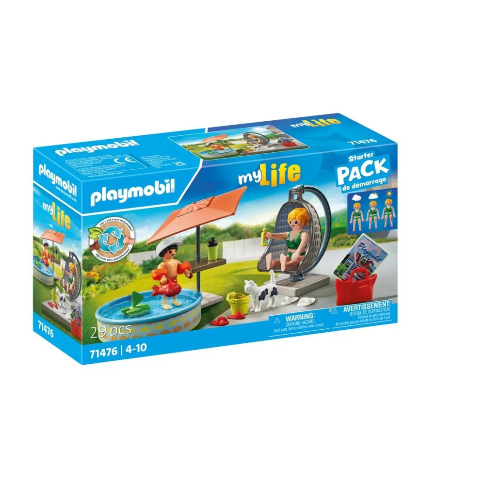 Playmobil Maman et enfant avec fauteuil suspendu - my life 71476^ La Ville, La Police Et Les Secours