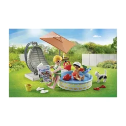 Playmobil Maman et enfant avec fauteuil suspendu - my life 71476^ La Ville, La Police Et Les Secours