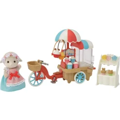 Sylvanian Families Maman Mouton stand Pop Corn 5653^ Mini-Univers