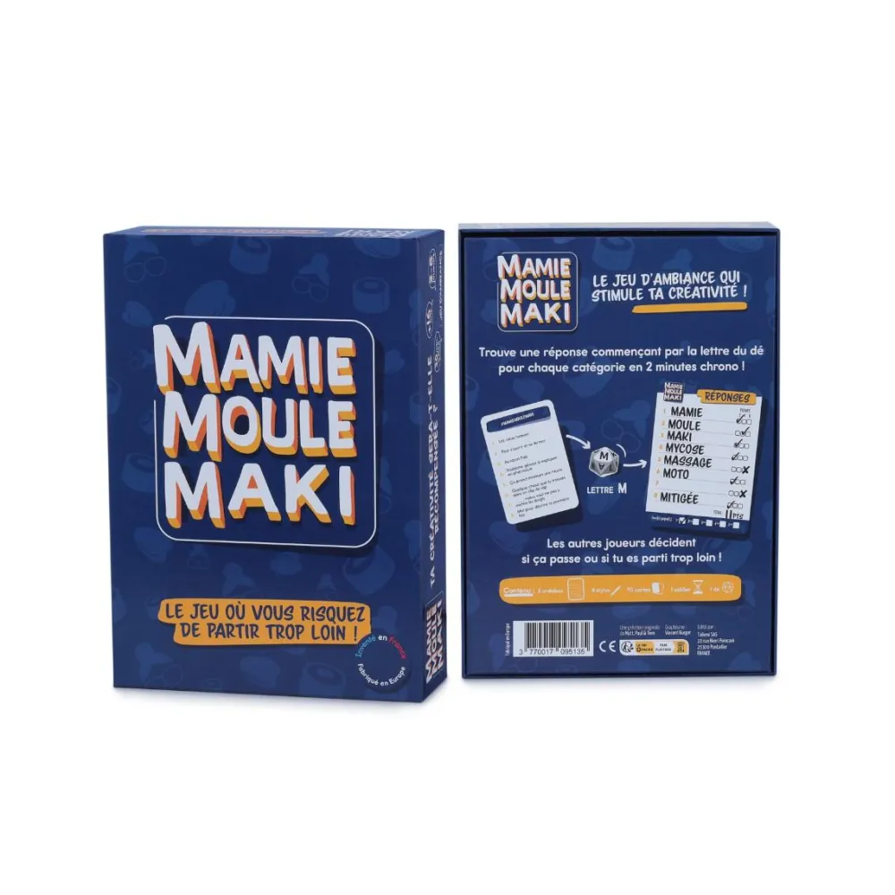 Gigamic Mamie Moule Maki^ Jeux D'Ambiance