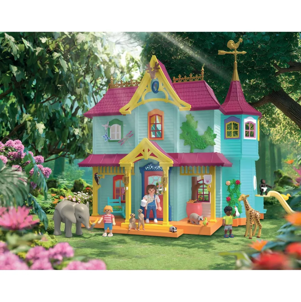 Playmobil Manoir Coloré des Animaux Animals & Friends 71852^ Les Animaux