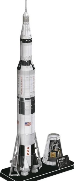 MGM Maquette 136 pièces Explora - Fusée Apollo Saturne V - Nasa^ Maquettes Et Modélisme