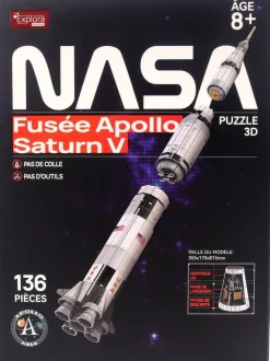 MGM Maquette 136 pièces Explora - Fusée Apollo Saturne V - Nasa^ Maquettes Et Modélisme