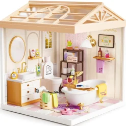 Varta Maquette DIY maison miniature à construire Salle de bains^ Maquettes Et Modélisme