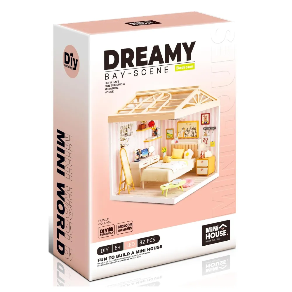 Varta Maquette DIY maison miniature à construire Chambre à coucher^ Maquettes Et Modélisme