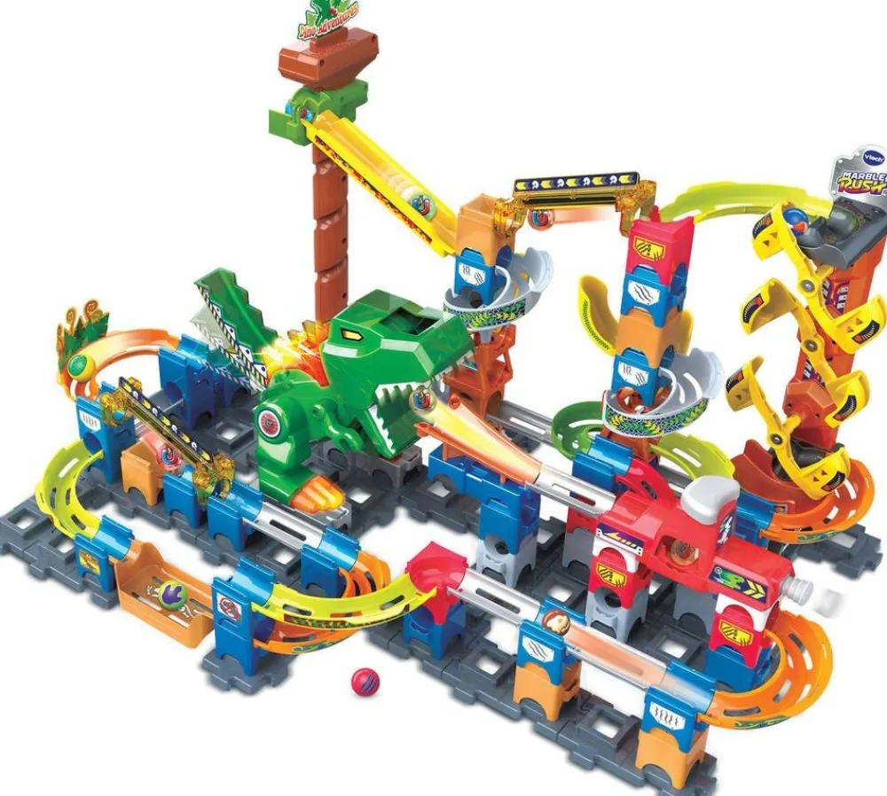 Varta Marble Rush - Dino adventures - Ensemble Magnétique^ Autres Jeux De Construction