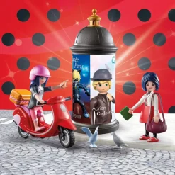 Playmobil Marinette à scooter et Kagami - Miraculous 71864^ Les Héros Et Personnages