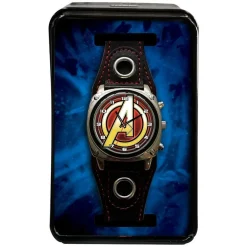 Varta Marvel Avengers - Montre Analogique Dans Boîte Métal^ Réveils