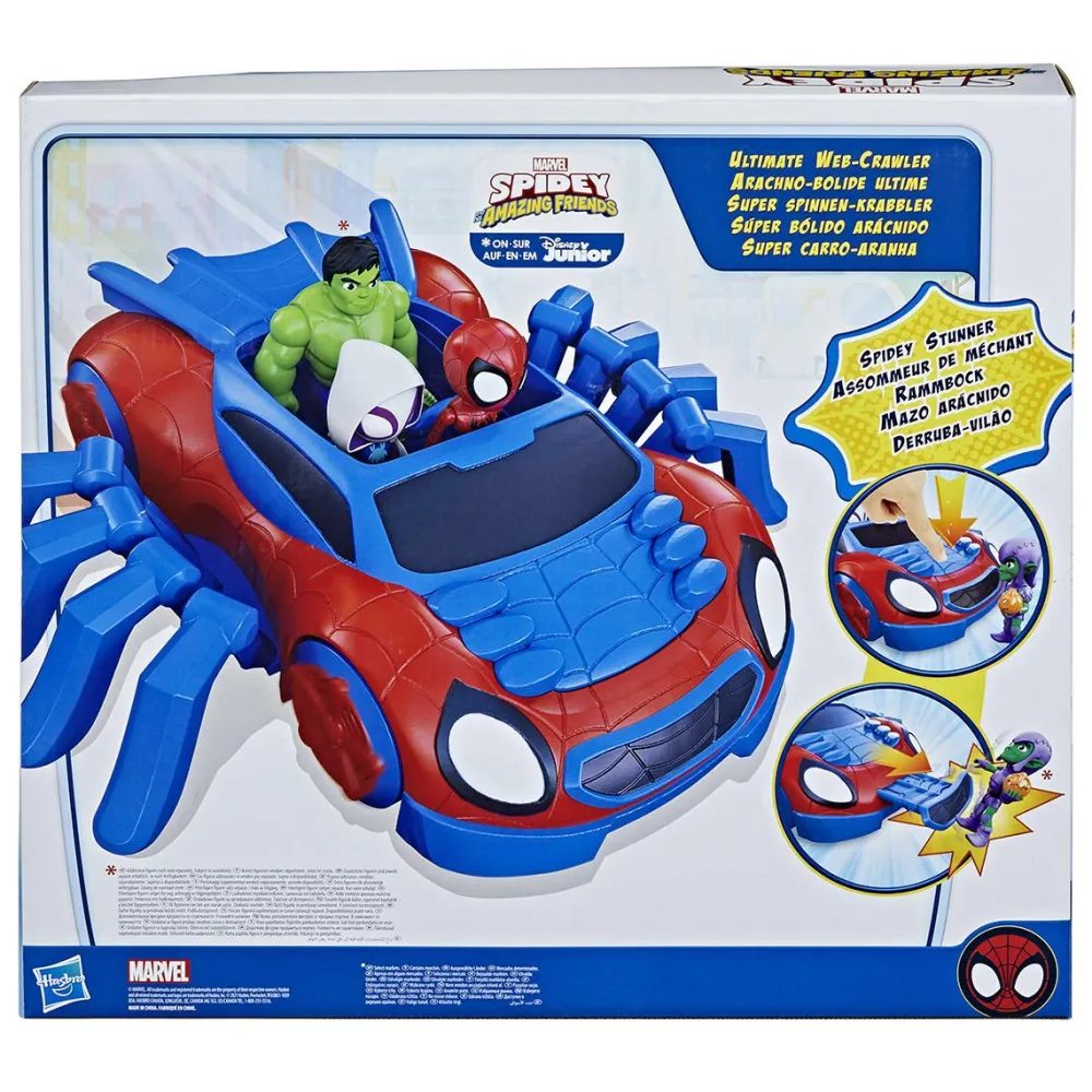 Hasbro Marvel Spidey and His Amazing Friends - Arachno-bolide ultime^ Petites Voitures|Les Héros Et Personnages