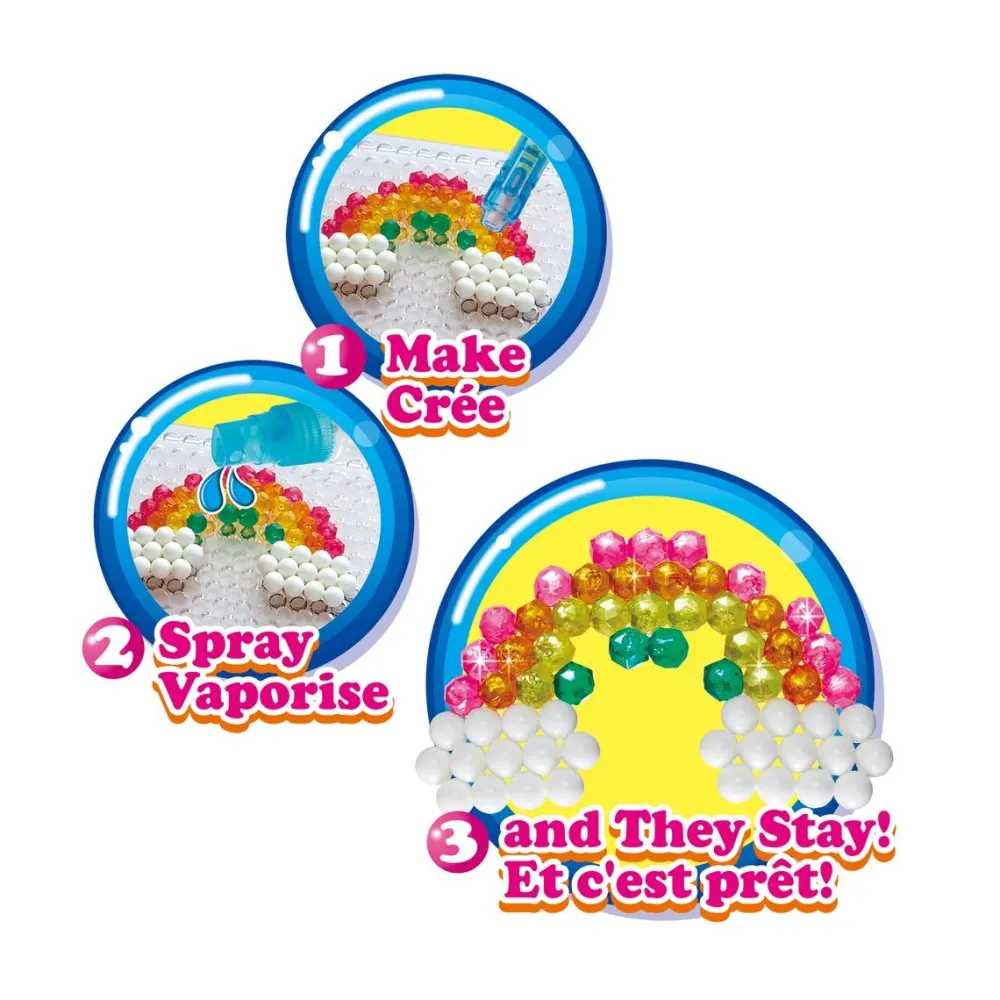 Aquabeads Mega recharge 2400 perles^ Perles, Bijoux Et Perles À Repasser