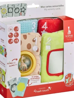 Vulli Mes cartes sensorielles Sophie La Girafe^ Hochets Et Jouets D'Activités