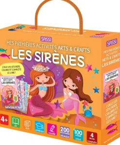 Sassi Mes premières activités Arts et Crafts fantasy- Les Sirènes^ Autres Activités Créatives