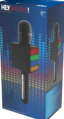 Hey Music Micro Bluetooth^ Karaoké, Lecteurs Cd Et Mp3 Et Casques