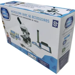 LE LABO DES CURIEUX Microscope avec 62 accessoires^ Physique Et Chimie