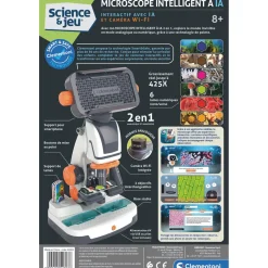 Clementoni Microscope digital WIFI^ Physique Et Chimie