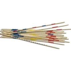 Nom d'un pion Mikado avec sac de rangement^ Jeux Traditionnels Et Poker