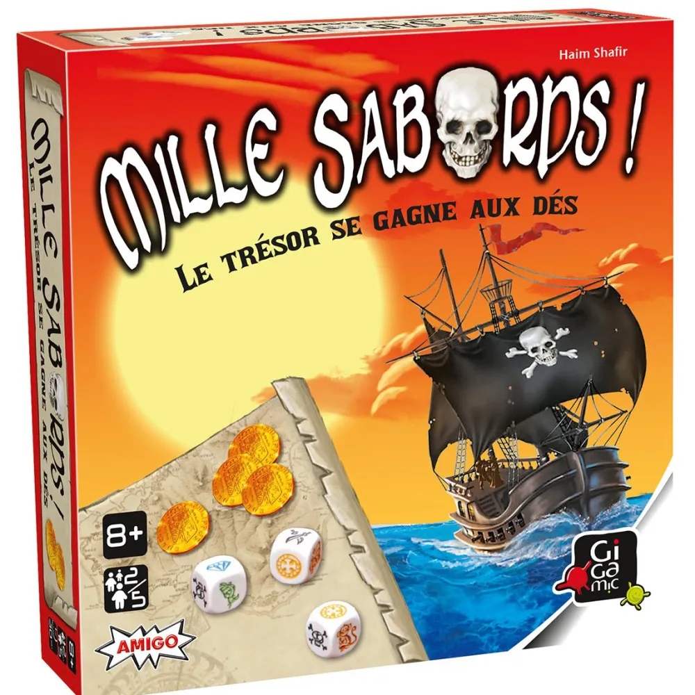 Gigamic Mille Sabords^ Jeux De Stratégie Et De Réflexion