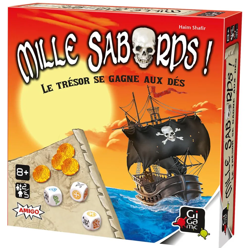 Gigamic Mille Sabords^ Jeux De Stratégie Et De Réflexion