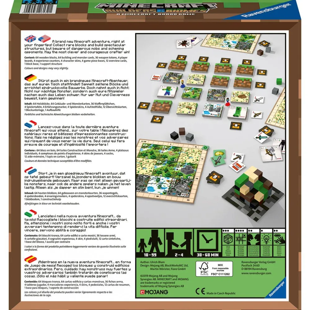 Ravensburger Minecraft - le jeu^ Jeux De Stratégie Et De Réflexion