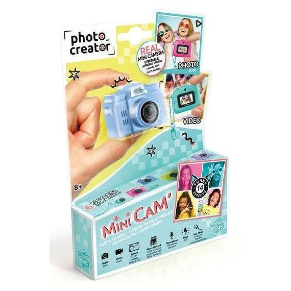 Canal Toys Mini appareil photo numérique - Mini Cam Photo Creator Rétro^ Appareils Photos Et Vidéo