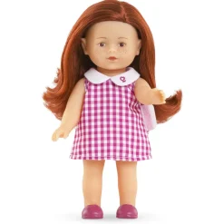 Corolle Mini Corolline Ruby robe Vichy^ Poupées Classiques