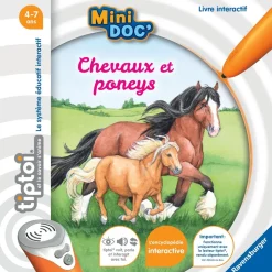 Ravensburger Mini doc Tiptoi chevaux et poneys^ Stylos Interactifs
