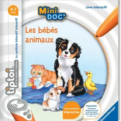 Ravensburger Mini doc Tiptoi les bébés animaux^ Stylos Interactifs