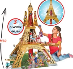 Bandai Miraculous - Playset Deluxe Tour Eiffel Paris^ Poupées Mannequins