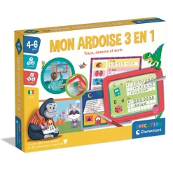 Clementoni Mon ardoise 3 en 1 atelier d'écriture - Education^ Apprentissage Des Lettres Et Écritures