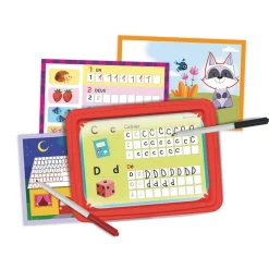 Clementoni Mon ardoise 3 en 1 atelier d'écriture - Education^ Apprentissage Des Lettres Et Écritures