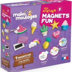 Mako Mon atelier Magnets Fun - Moulages^ Modelage Et Moulage