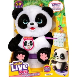 Moose Mon bébé panda - Little live pets^ Peluches Électroniques Interactives