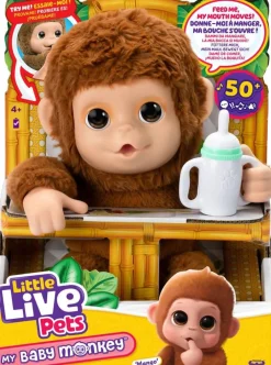 Varta Mon Bebe Singe Little Live Pets^ Peluches Électroniques Interactives