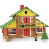 Jeujura Mon chalet en bois - 240 pieces^ Jeux De Construction En Bois