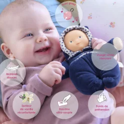 Corolle Mon doudou Babidoux marine Rêves d'étoiles^ Doudous